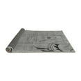 thumbnail image 2 of Ahgly Company Indoor Round Abstract Gray Modern Area Rugs, 6' Round, 2 of 4