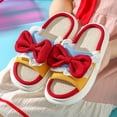 thumbnail image 5 of Zapatillas de lino para mujer para todas las estaciones, zapatillas transpirables de suela gruesa para que la princesa fugitiva las use en casa, silenciosas, antideslizantes, lindas zapatillas de dibu, 5 of 5