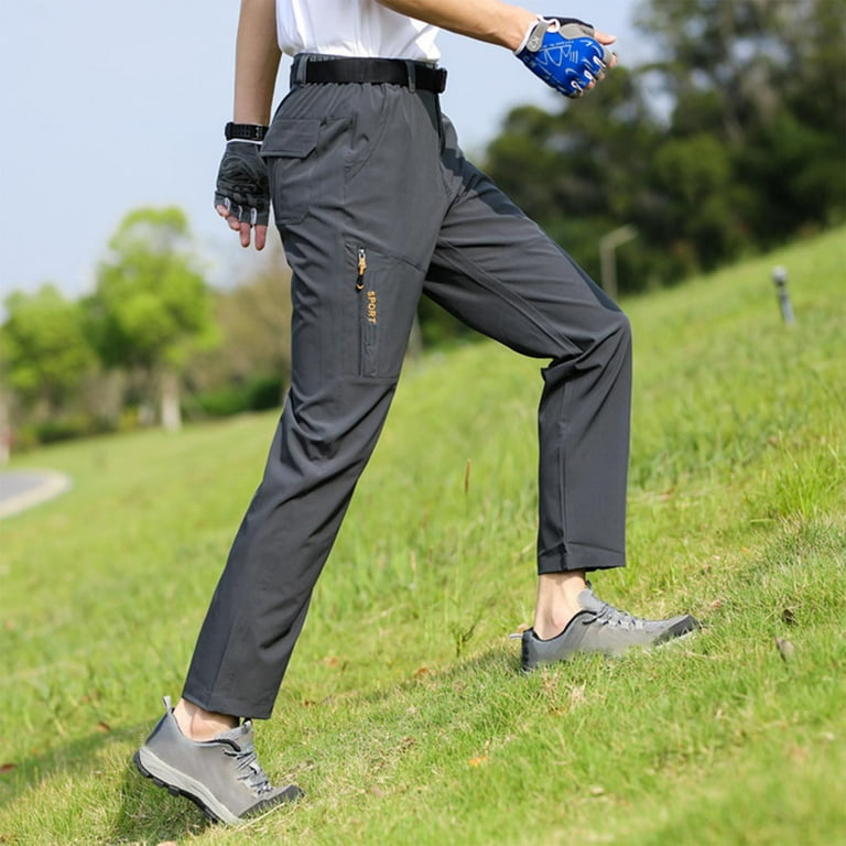 Hrsba Mens Workout Pants,TREKKING SPORT OUT DOOR Outdoor Pants Men
