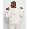 thumbnail image 5 of Hanes Hoodie Womens French Terry Zip Sweatshirt Originals Relaxed Fit Lighweight, 5 of 10