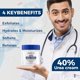 thumbnail image 3 of Crema OUKEYA con urea al 40% para piel seca y agrietada para pies y manos, 360 ml, 2 unidades, 3 of 9