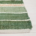 thumbnail image 3 of SAFAVIEH Striped Kilim Zaman Striped Area Rug, Green/Natural, 5' x 8', 3 of 11