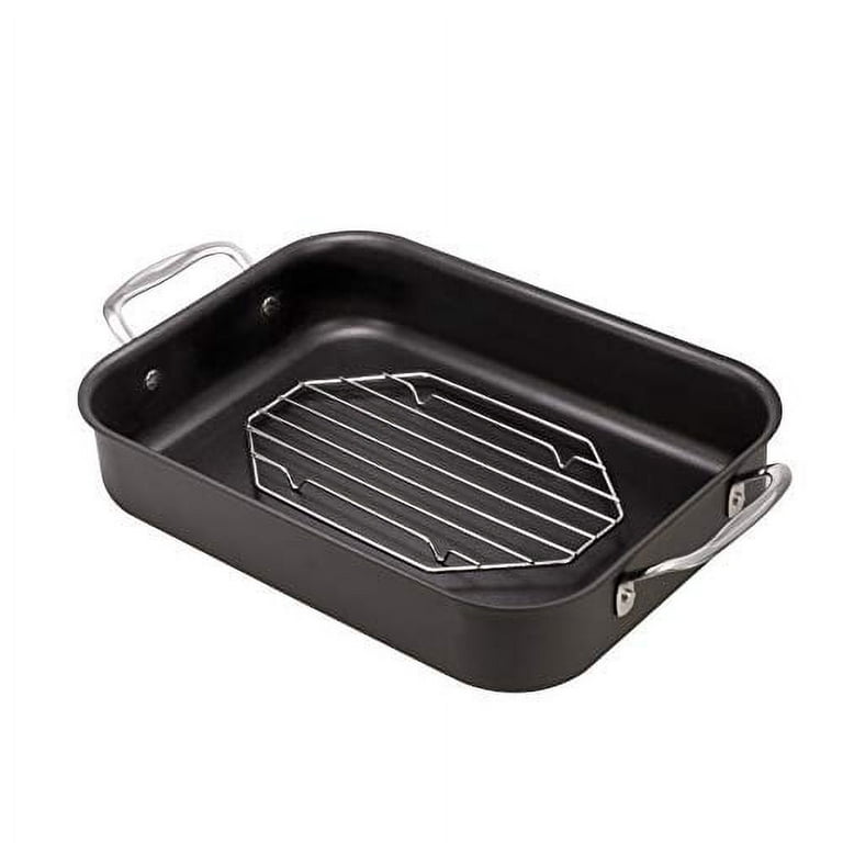 baking tray with carbon steel rack, 15.6x11.6 - Whisk