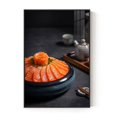 thumbnail image 3 of Pintura en lienzo de comida japonesa, bolas de pulpo, salmón y sushi, imágenes en alta definición, carteles e impresiones para la decoración de la pared del comedor Izakaya, 3 of 5