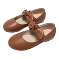 thumbnail image 6 of enyan Toddler Sandals Toddler Girls Sandals Little Girls Kids Summer Shoes Toddler Sandals,Brown,Size 13.5, 6 of 7