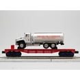 thumbnail image 3 of MTH RAILKING DONALD J. TRUMP FLAT CAR w/ TANKER TRUCK O GAUGE 30-76938, 3 of 10