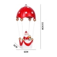 thumbnail image 4 of Christmas Parachute Tree Hanging Decoration, Made of Plastic Material, Realistic Design, Can Be Used for Bathroom Countertops or Party Decorations, Can Be Used as Gift Bags or Clothing Accessories, 4 of 6