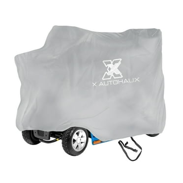 Unique Bargains 48"x22"x38" Motorbike Mobility Scooter Cover Waterproof Rain Protection 190T Polyester, Silver
