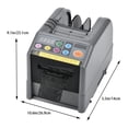 thumbnail image 3 of Máquina cortadora de cinta automática, Cortadora de cinta eléctrica, Oficina multipropósito de 6-60 mm de ancho, Dispensador automático de cinta para shamjiam Dispensador automático de cintas, 3 of 7