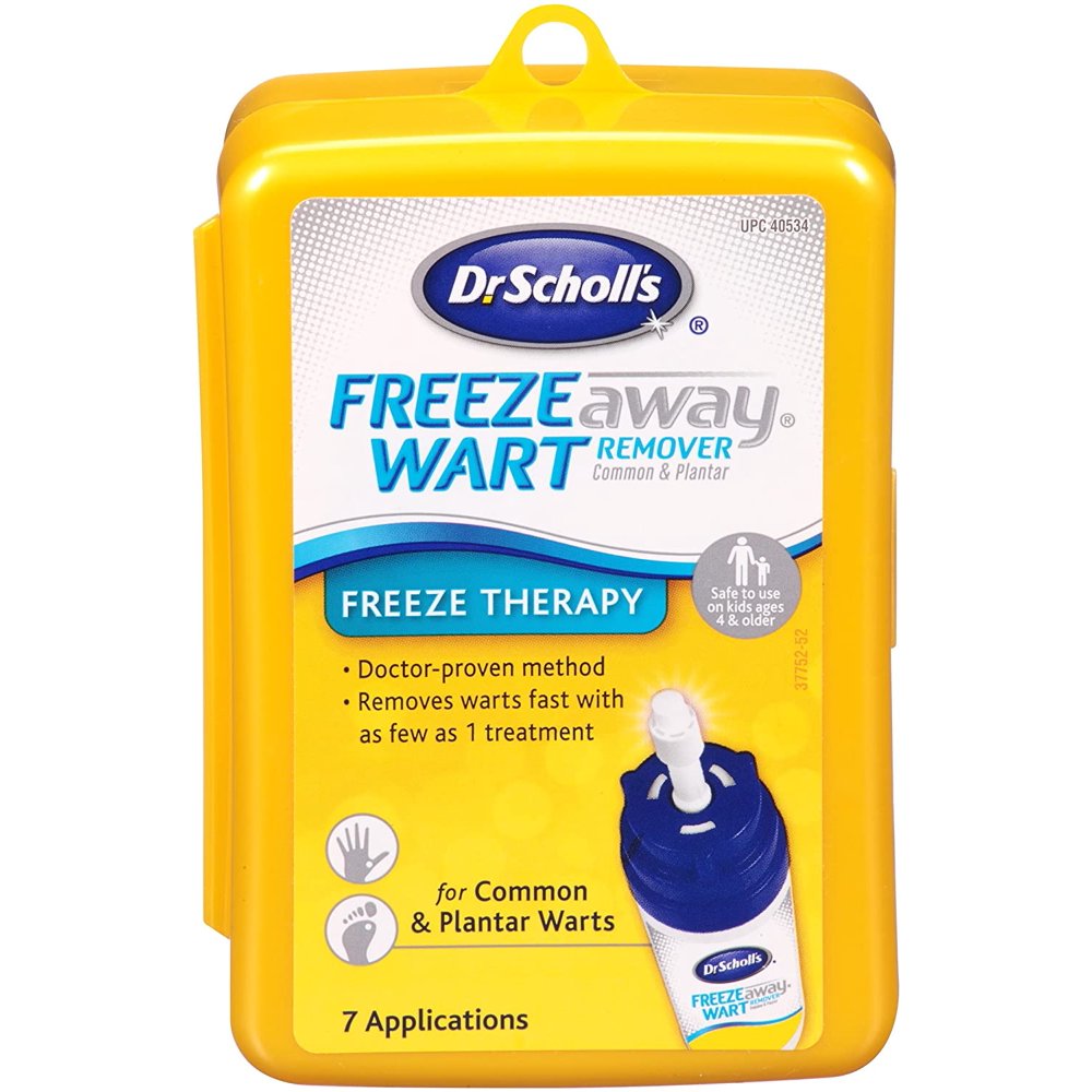 Dr. Scholl's Freeze Away Wart Remover, Contains Seven Applications