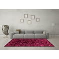 thumbnail image 3 of Ahgly Company Indoor Rectangle Abstract Pink Modern Area Rugs, 7' x 9', 3 of 4