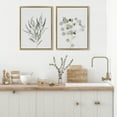 thumbnail image 4 of Sylvie Neutral Botanical 18 in x 24 in Framed Painting Canvas Art Prints, by Kate and Laurel Set of 2, 4 of 7