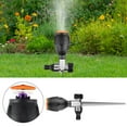 YHPOIJ Irrigation Supplies,Garden Sprinklers Ground Insert 4 Points