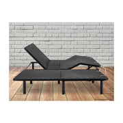 Serenity 15 Height Electric Adjustable Bed Frame Base With Wireless Remote Control-Color:Black,Size:Split King