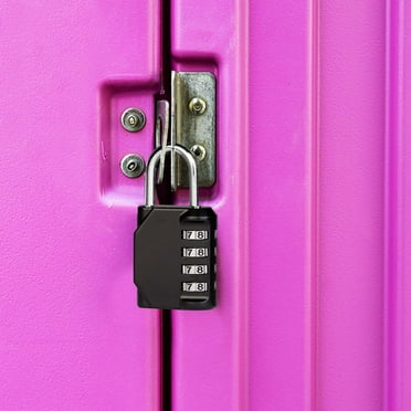 Birdeem Password Lock, Four Digit Password Lock, All Metal, Medium Password Lock,