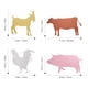 thumbnail image 2 of Pancarta de animales de granja, decoración colgante para fiesta de cumpleaños de granja, suministros para fiesta temática de granja, 2 of 5