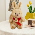 thumbnail image 5 of Easter Bunny Table Decor Rabbits Stuffed, Easter Bunny Ornament Statues for Home Decor, Easter Office Decor Bunny Easter Room Decor(1pc), 5 of 6