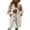 White, variant on Hfyihgf Womens Notched Lapel Coat Long Sleeve Classic Single Breasted Pea Coat Winter Wool Blend Long Trench Overcoat Outwear White S