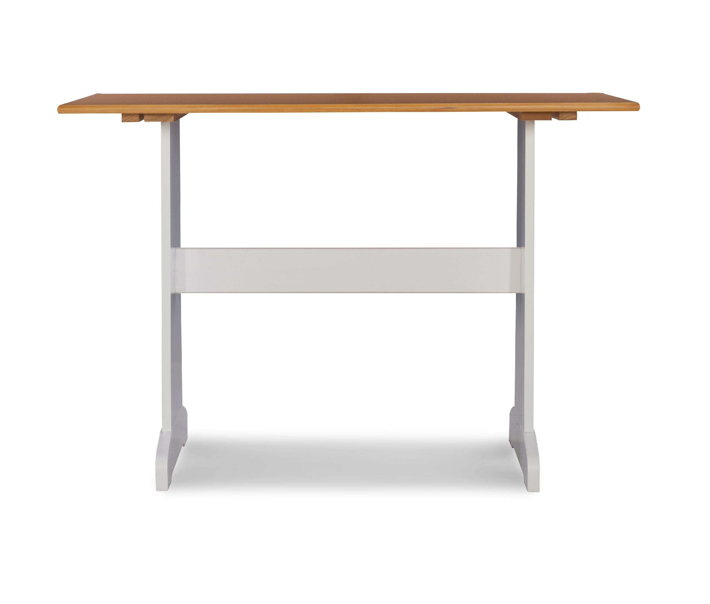 Linon Ardmore Wood Corner Dining Breakfast Nook With Table And Storage Seats 5 6 White And Natural Finish Walmart Com Walmart Com