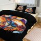 thumbnail image 1 of Juego de funda de edredón con diseño de pájaros y patos mandarines, tamaño king y queen, 3 piezas, 1 funda de edredón y 2 fundas de almohada con cierre de cremallera, 86 x 70 pulgadas, 1 of 8