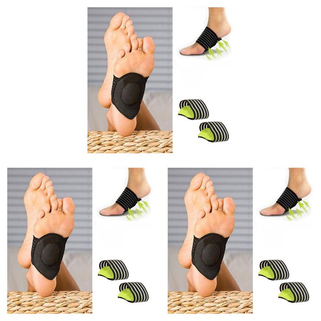 Almohadillas para zapatos Qarigey ajustador ortopédico cojines para pies planos Type1