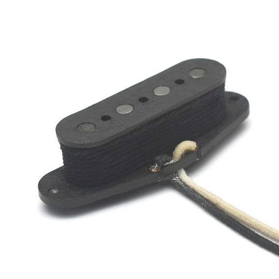 4-string Bass Single Coil Pickup Alnico 5 Magnet for TL Bass Mandolin Black