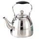 thumbnail image 1 of Tetera con infusor for estufa, tetera for hervir agua, café o leche, tetera de acero inoxidable 304, 1 of 6