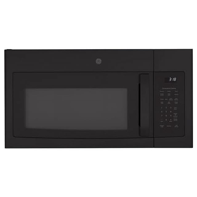 GE JNM3184DPBB 1,8 pies cúbicos. Ft - Horno con ventilación recirculante para microondas, color negro