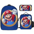 thumbnail image 1 of Pixel Plumber Adventure Game Backpack Learning Milky Way Bookbag with Galactic Lunch System, 1 of 4