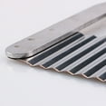 thumbnail image 3 of Wavy Crinkle Cutting Tools Vegetable French Fry Slicer Salad Chopping Cutter, 3 of 8