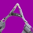 thumbnail image 4 of Arnés para mascotas con tira reflectante transpirable y correa de 1,5 m para perros pequeños y medianos, color morado S, 4 of 5