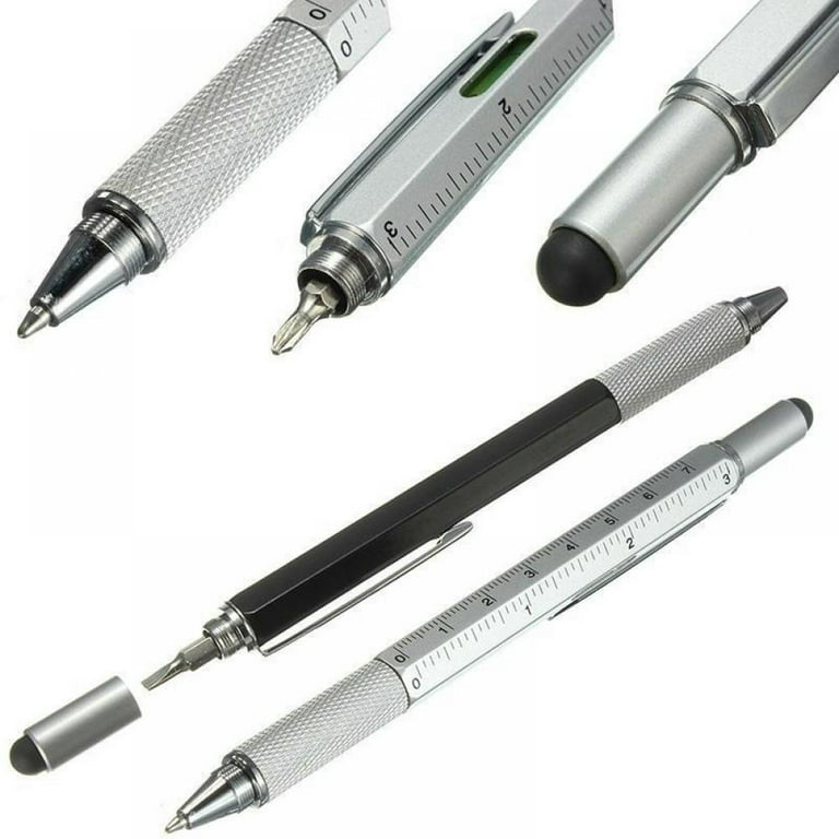 Olixar HexStyli 6-in-1 Stylus Pen - Silver