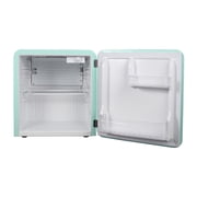 Magic Chef Refrigerator, Metal Mint, 18.6 x 17.5 x 19.25 in, 12 v