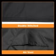 thumbnail image 6 of ATV Cover for Kawasaki Brute Force 750 Waterproof 4 Wheelers Quad Cover Outdoor Sun Rain Storage Protection 210D-PU Black, Orange 86.61x46.46x48.03in, 6 of 6