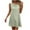 Mint Green, variant on Lindreshi Summer Dresses for Women 2024 Women's Slim FiTting Diagona L Neckline Sleeveless Dress