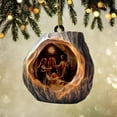 thumbnail image 3 of Colgante Acrílico De Navidad Adornos Redondos Para Colgar Adornos Para Colgar En El Árbol De Navidad Decoraciones Navideñas Para El Hogar, 3 of 5