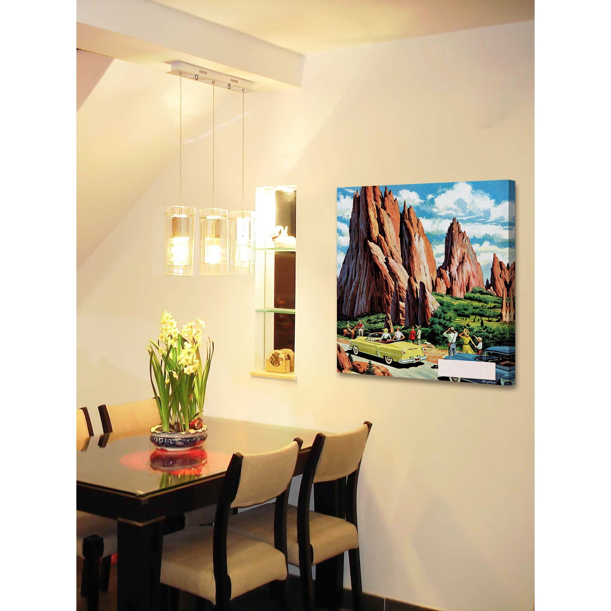 Marmont Hill "Garden of the Gods" Painting Print on Wrapped Canvas