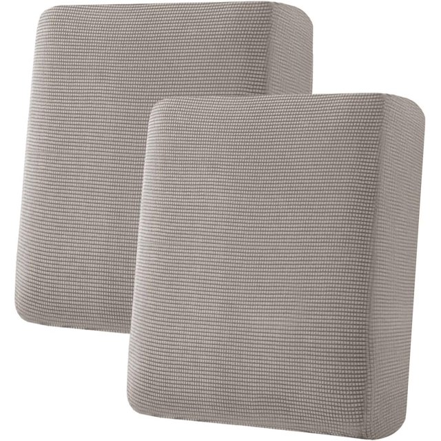 Super Stretch Stylish Cushions Covers/Furniture Cover Spandex Jacquard Small Checked Pattern Super Soft Slipcover Washable Individual