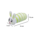 thumbnail image 4 of Conejo Sensory Squeeze Toy Juguetes educativos luminosos Coloridos para juguetes para niños Ndcxsfigh libre de BPA, 4 of 8