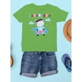 thumbnail image 3 of Superhero, Teddy Bear T-Shirt Juniors -Image by Shutterstock,  Large, 3 of 4