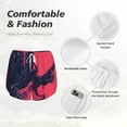 thumbnail image 4 of Disketp Rock Skull Guitarist Women's Shorts Workout Shorts for Athletic Gym Running Shorts with Phone Pockets-Small, 4 of 7