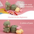 thumbnail image 2 of MesaSe Beginners Crochet Kit  Animals Crochet Kit for Beginners Crochet Knitting Kit Dinosaur, 2 of 7