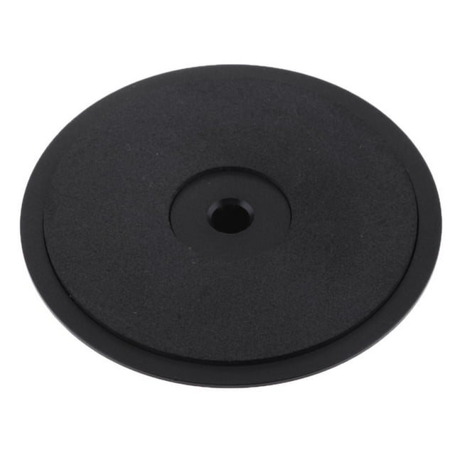 Alfombrilla Giratoria de Vinilo LP, Almohadillas de Lana para Registro, Antiestático, Antivibración