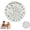 10in one person, variant on DIY Stepping Stone Kit Handprint Footprint, Mix and Mold Stepping Stone Kit, DIY Large Hand Print Stepping Stone Kits, Includes 1 Mold, 26 Letter Stamps, and Colored Pebbles (8 in)