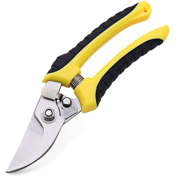 Tijeras de podar multifuncionales de acero inoxidable para jardinería Tijeras de pico Tijeras de podar para frutas Cortadoras de jardín, podadoras de derivación, tijeras de podar de jardín BANYUO Electrónica
