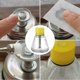 thumbnail image 4 of Clear Pump Dispenser Bottle 6Oz/180ml Refillable Push Down Pump Glass Nail Polishing Remover Push Down Dispenser Bottle, 4 of 4