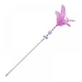 thumbnail image 1 of Interactive Cat Feather Toys Retractable Cat Wand Toy Wand Toy Cat Tease Rod With Bell And Colorful Feather For Kitten Cat Toys for Indoor Cats Kitten Play Chase Exercise, 1 of 8