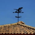 thumbnail image 5 of DIY Eagle Weathervane Wrought Iron Wind Vane Animal Roof Weather Vane Wind Direction Garden Direction Sign Weathercock Outdoor Farmhouse Decoration Garden DIY, 5 of 9