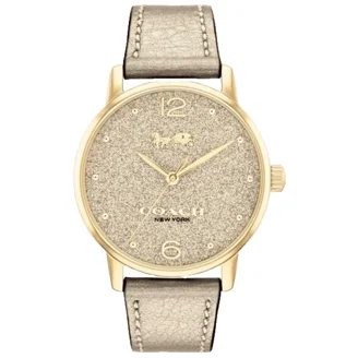 Coach Watch Movado Park Woman’s Bangle Watch 30mm Silver face with Gold Dial Brand New Coach Park Women main image 4