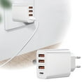 thumbnail image 1 of Port USB Travel Power Adapter Mobile Phone Charger European International Plug For IPhone, 1 of 5
